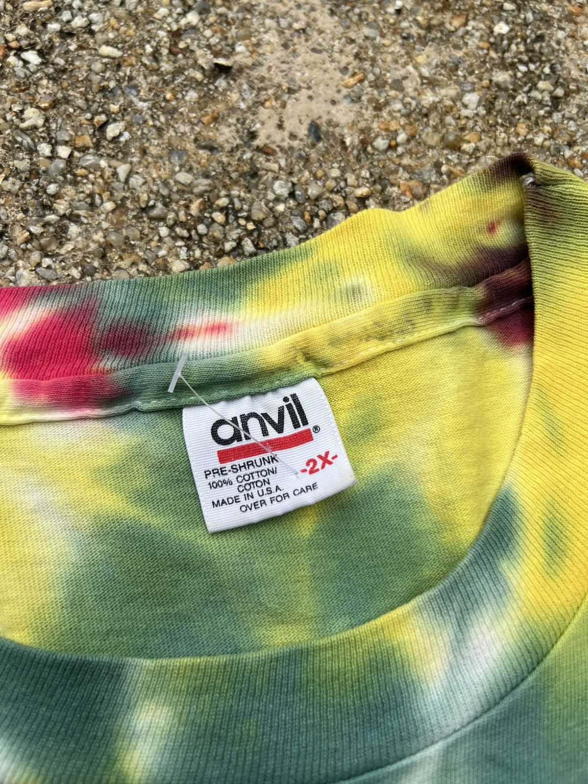 Band Tees Vintage Bob Marley Tye Dye Shirt Size US XXL / EU 58 / 5 - 7 Thumbnail