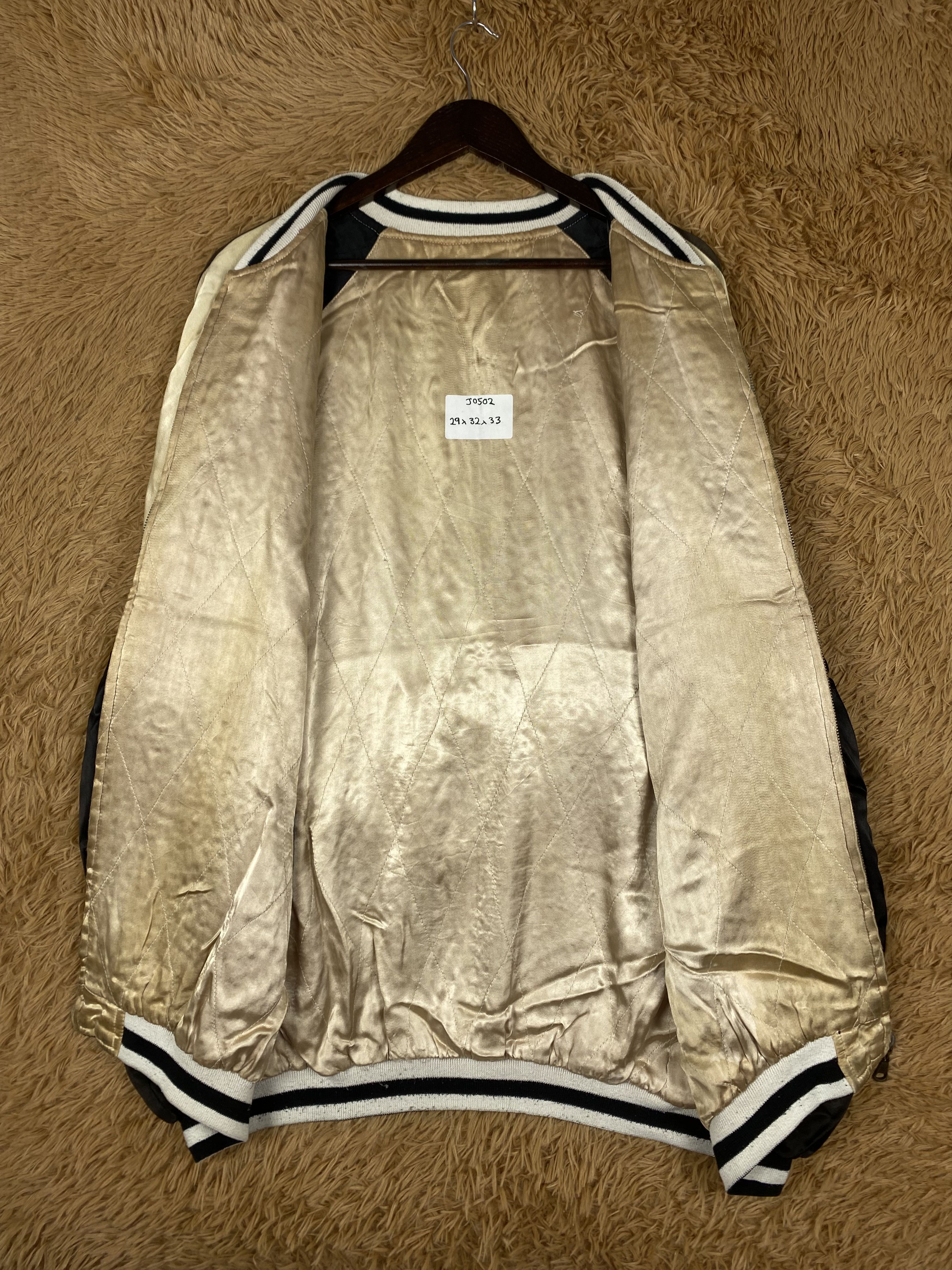 Japanese Brand Vintage Sukajan Dragon Art Varsity Jacket DJ0502 Size US XL / EU 56 / 4 - 6 Thumbnail