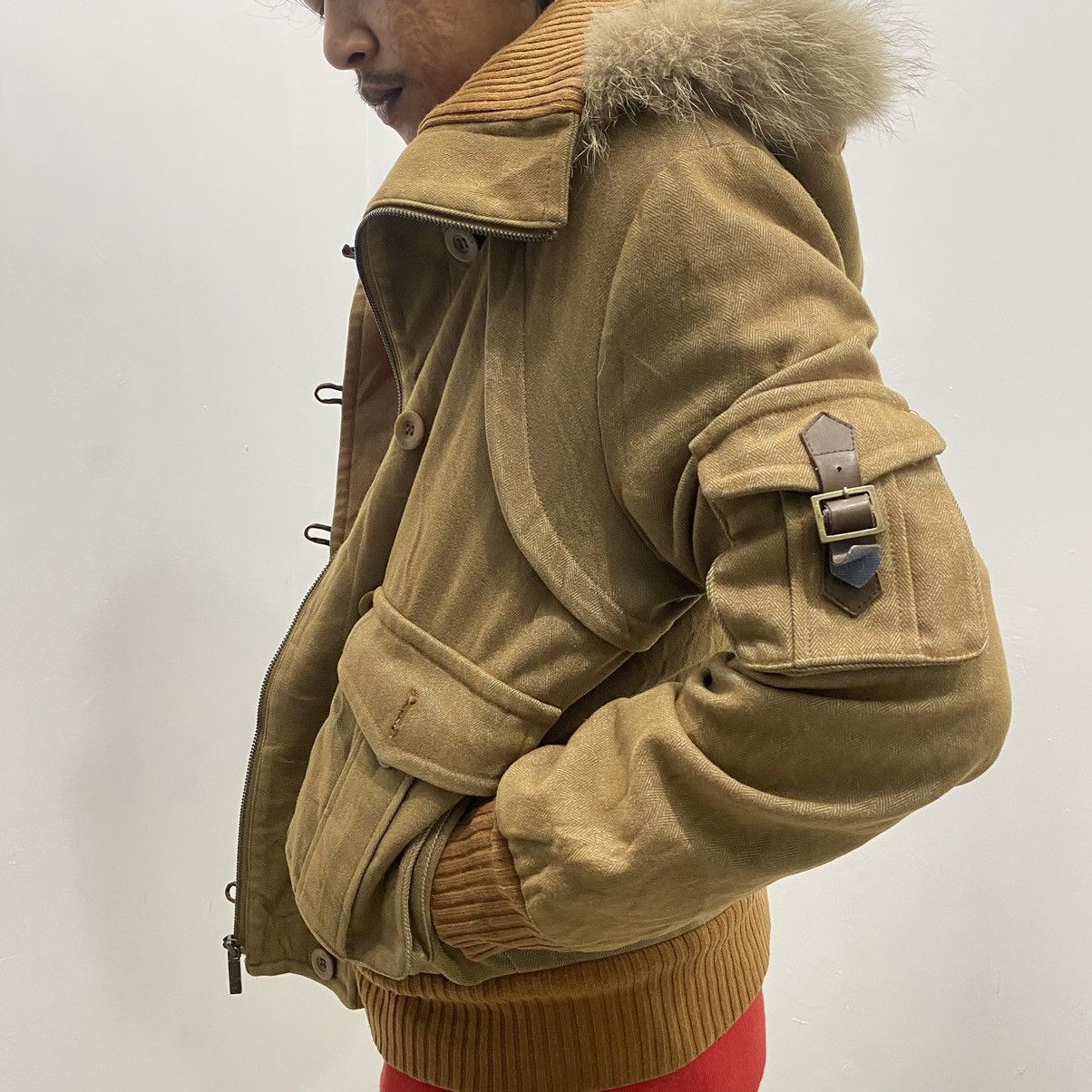 If Six Was Nine × Japanese Brand × Le Grande Bleu (L.G.B.) Vintage Egoist Fur Hooded Parka Jacket Size US M / EU 48-50 / 2 - 5 Thumbnail