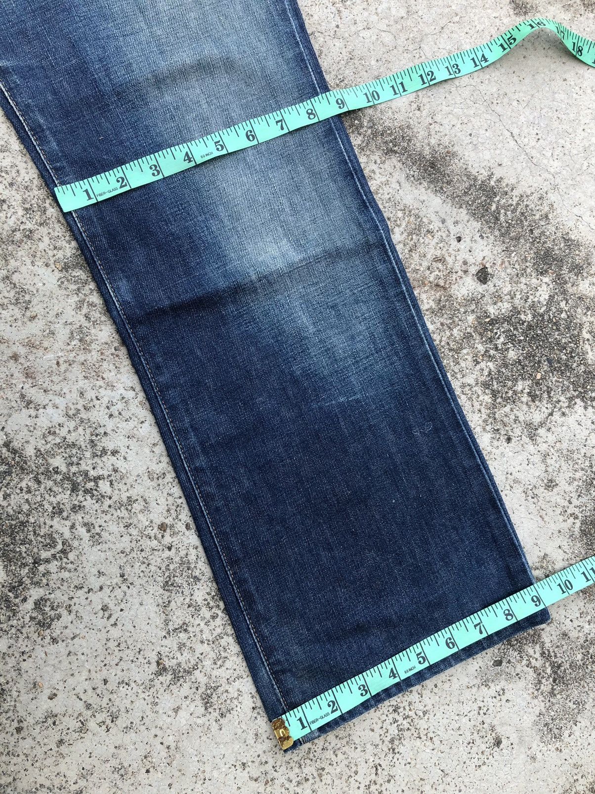 Vintage FLARED⚡️⚡️VINTAGE WRANGLER BLUE BELL DENIM Size US 27 - 8 Thumbnail