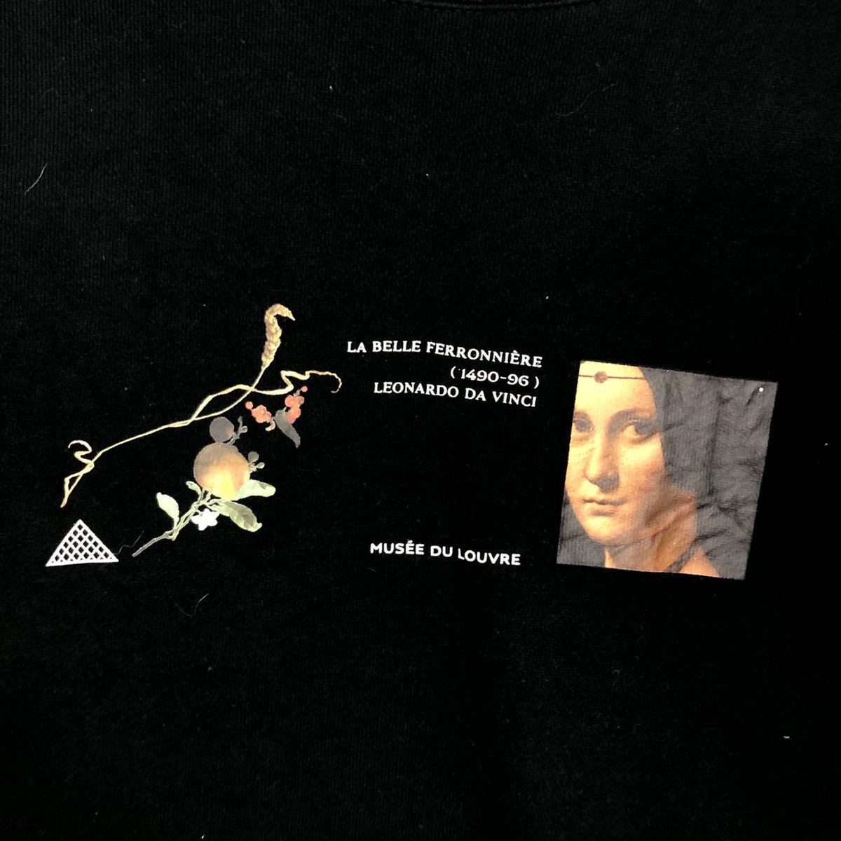 Japanese Brand 📌Vintage Sweatshirt Musee Du Louvre Big Logo Size US L / EU 52-54 / 3 - 13 Thumbnail