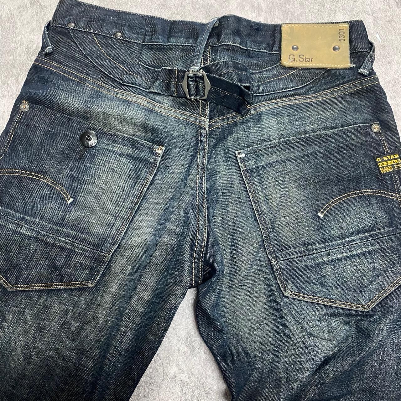 G-Star G Star RAW Jeans Pants Rock y2k 2000s Baggy straight Size US 27 - 1 Thumbnail