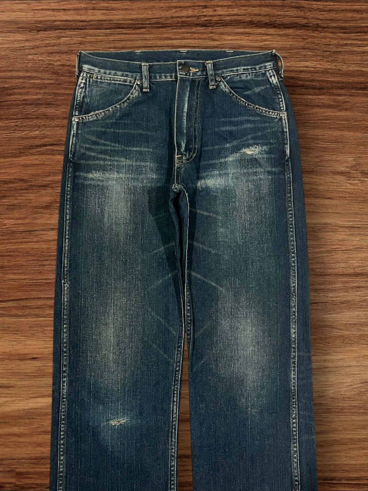 Bape Vintage OG A Bathing Ape by Nigo Indigo Blue Jeans Size US 29 - 3 Thumbnail