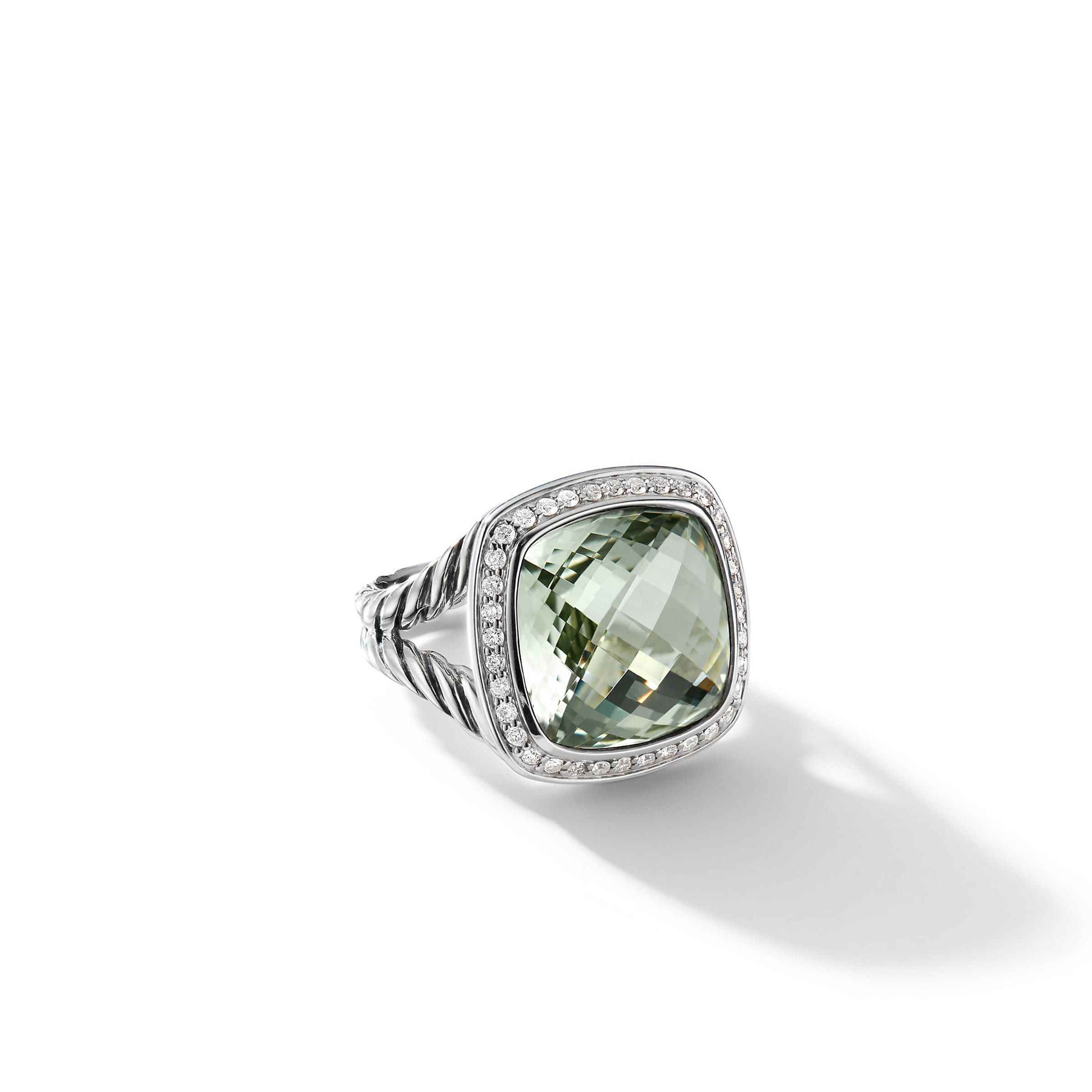 David Yurman o1w1db10525 R12454D Ring in Silver with Diamond Size ONE SIZE - 1 Thumbnail