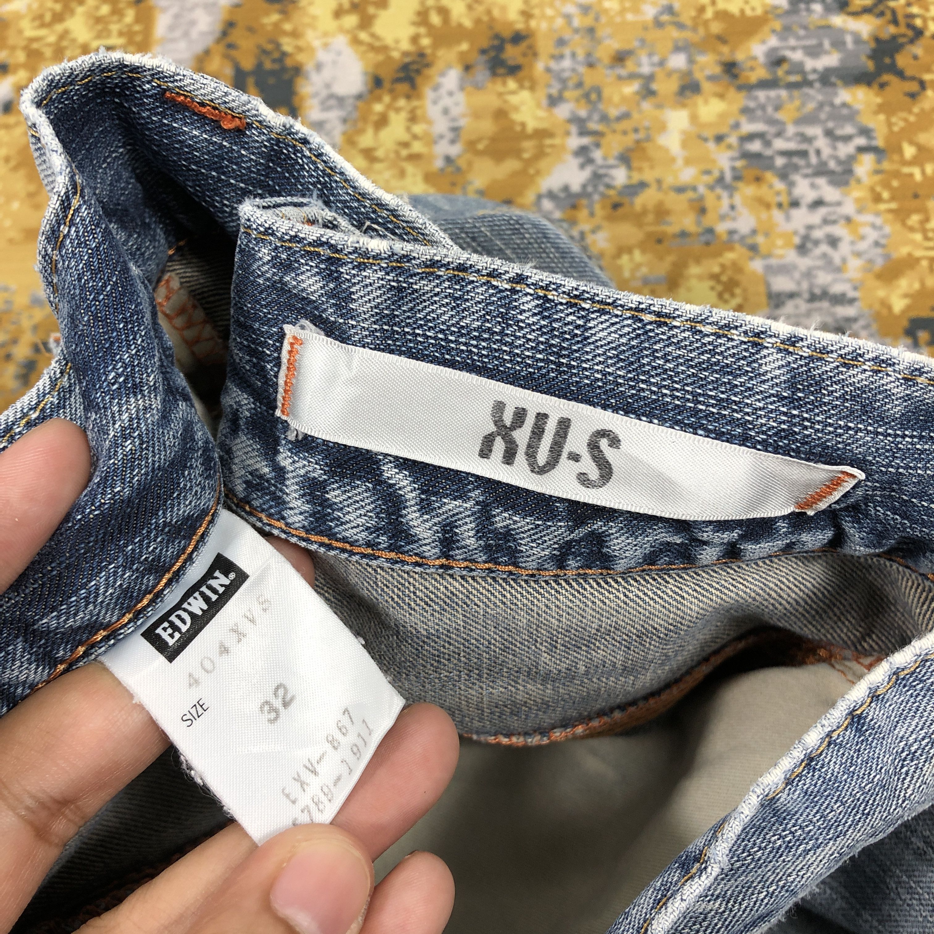 Edwin × Vintage Vintage Edwin Jeans XV-S 34 x 30.5 L1290 Size US 34 / EU 50 - 9 Thumbnail
