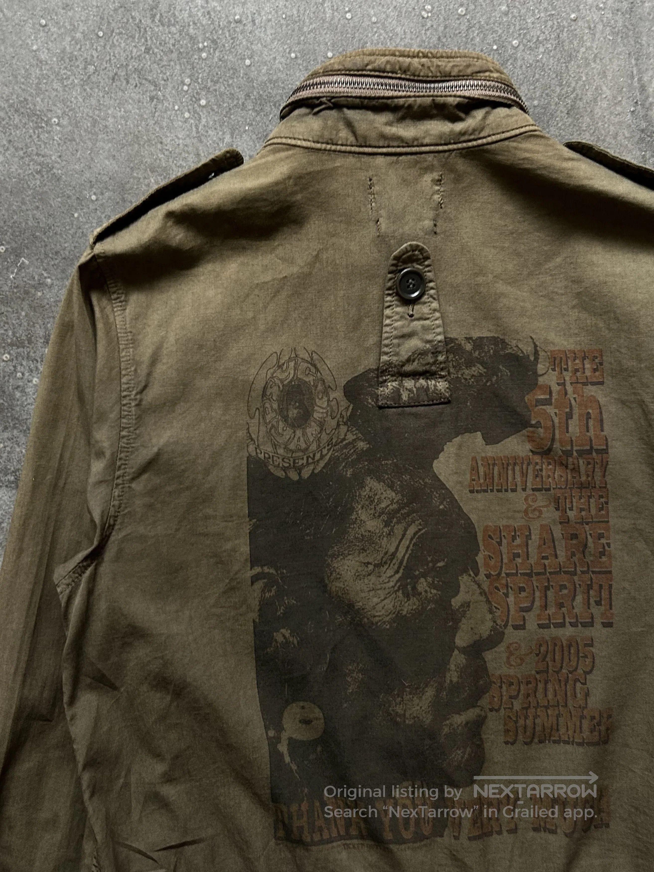 Share Spirit Homme SHARE SPIRIT Hunting Jacket with Badge. Size US S / EU 44-46 / 1 - 6 Thumbnail