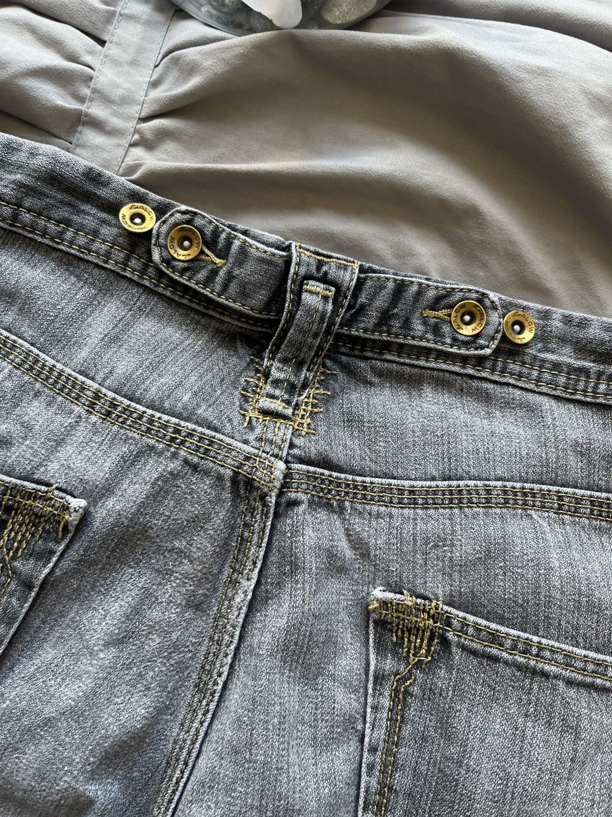 Vintage Carpenter Workers Denim Jeans Shorts Japanese Brand