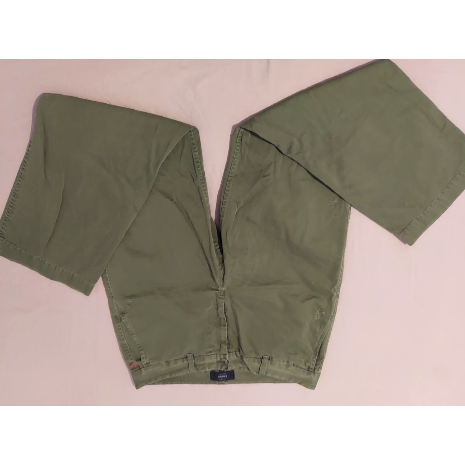 J.Crew Womens J. Crew Pants Chino Beige 10 Regular Chino Pants Dress Slack Cotton Khaki Green Shirt Style Trousers Mens Womens Size 32" / US 10 / IT 46 - 2 Thumbnail