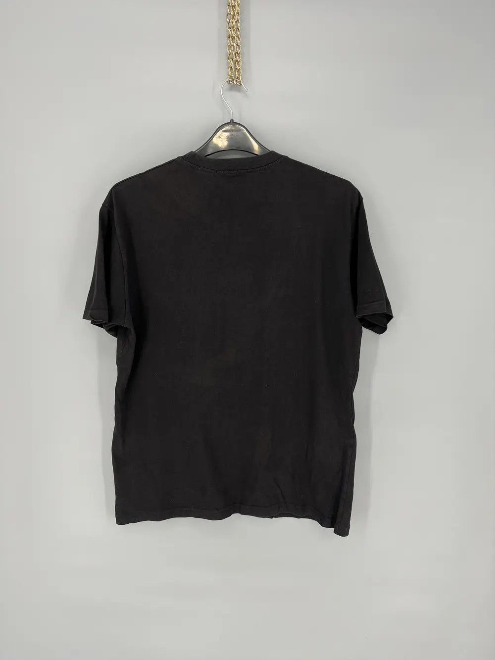 Harley Davidson Vintage 90s Skull on a Bike " SHUT UP RIDE " Horror Tee 90s Size US XL / EU 56 / 4 - 9 Thumbnail