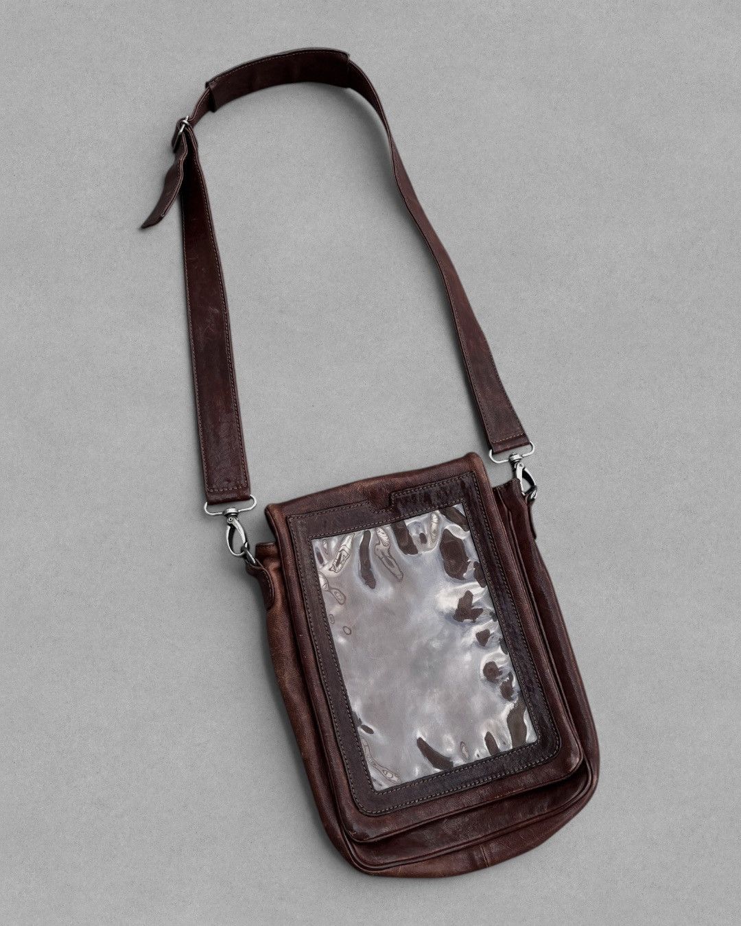 Maison Margiela 2000’s MAISON MARTIN MARGIELA Transparent Pocket Leather Bag Size ONE SIZE - 20 Thumbnail