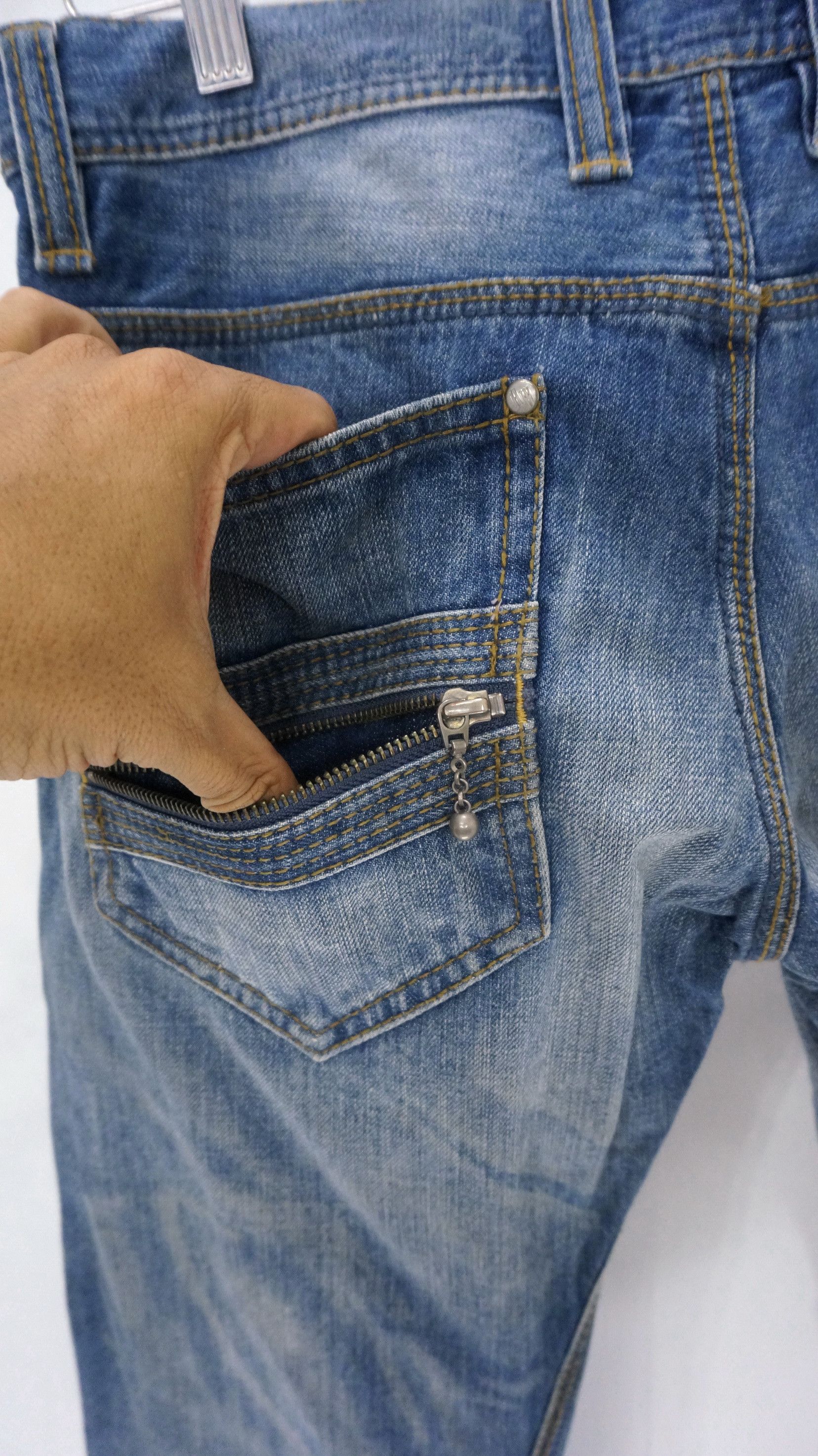 HIDEAWAYS Nicole Hideaways Distressed Multipocket Jeans Size US 30 / EU 46 - 6 Thumbnail