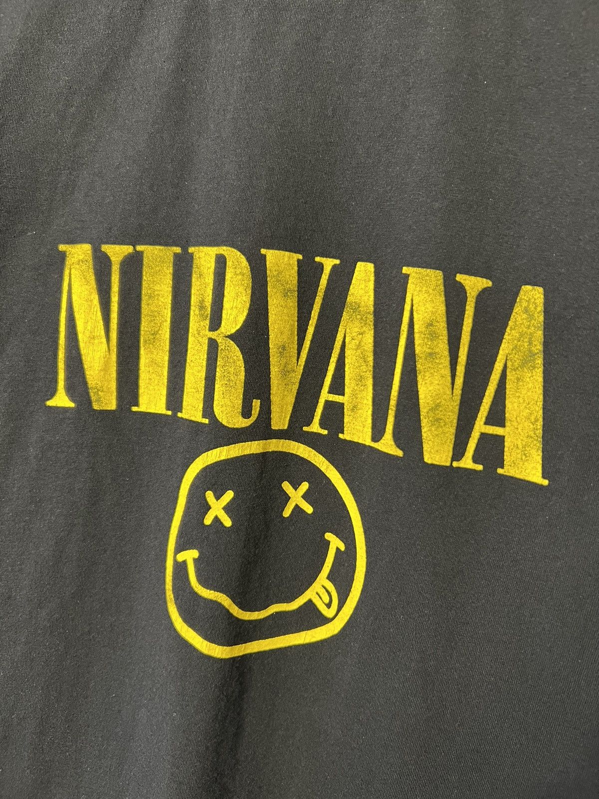 Vintage Vintage Nirvana Smile Big Logo T-Shirt Rock Band Tee Size US S / EU 44-46 / 1 - 3 Thumbnail