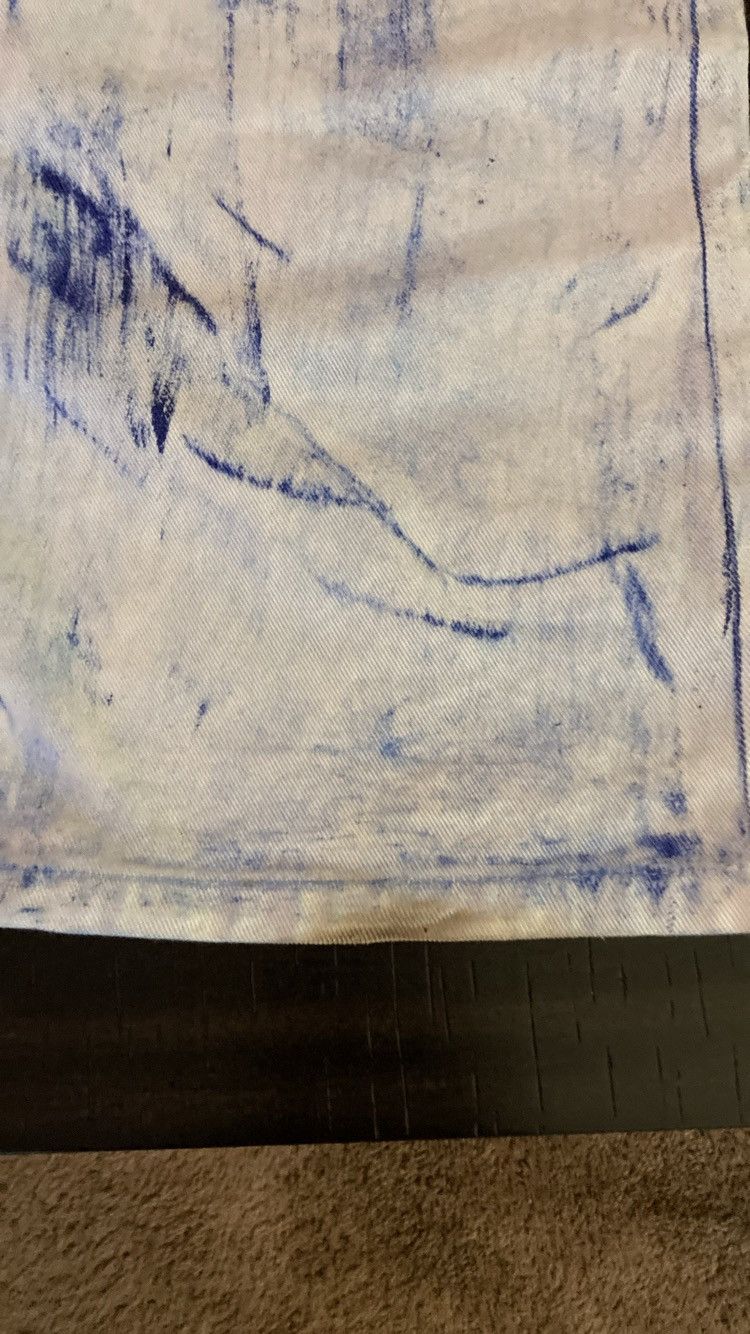 Heron Preston Heron Preston Painted Wash Carpenter Pants Size US 30 / EU 46 - 4 Thumbnail