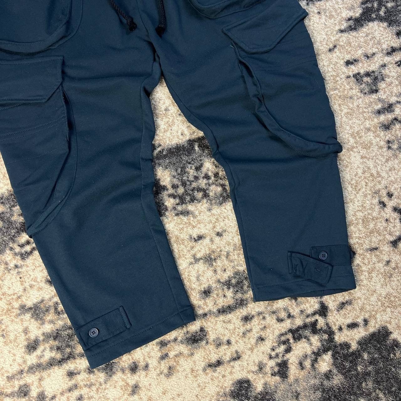 20471120 Japanese Y2K Multipocket Cargo Baggy Sweatpants Size US 34 / EU 50 - 5 Thumbnail