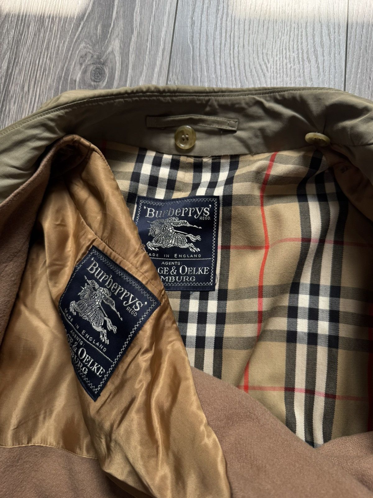 Burberry Burberrys’ Prorsum Ladage&Oelke Double-Brested TrenchCoat 56 Size US XL / EU 56 / 4 - 19 Thumbnail