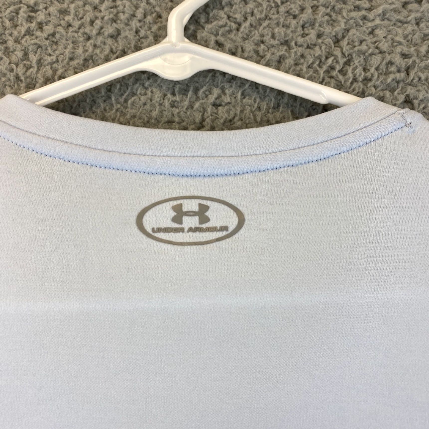 Under Armour Under Armour T-Shirt Womens V-Neck Short Sleeve XS Blue 57-4 Size XS / US 0-2 / IT 36-38 - 7 Thumbnail