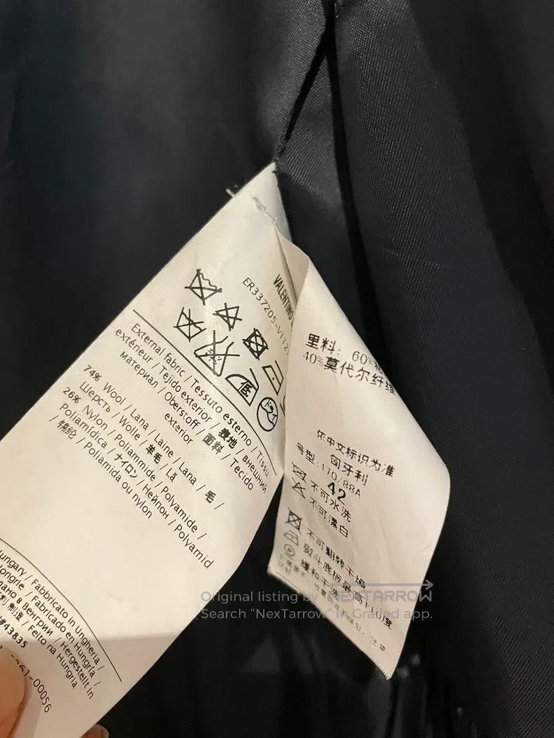 Valentino Valentino Wool coat Size L / US 10 / IT 46 - 7 Thumbnail