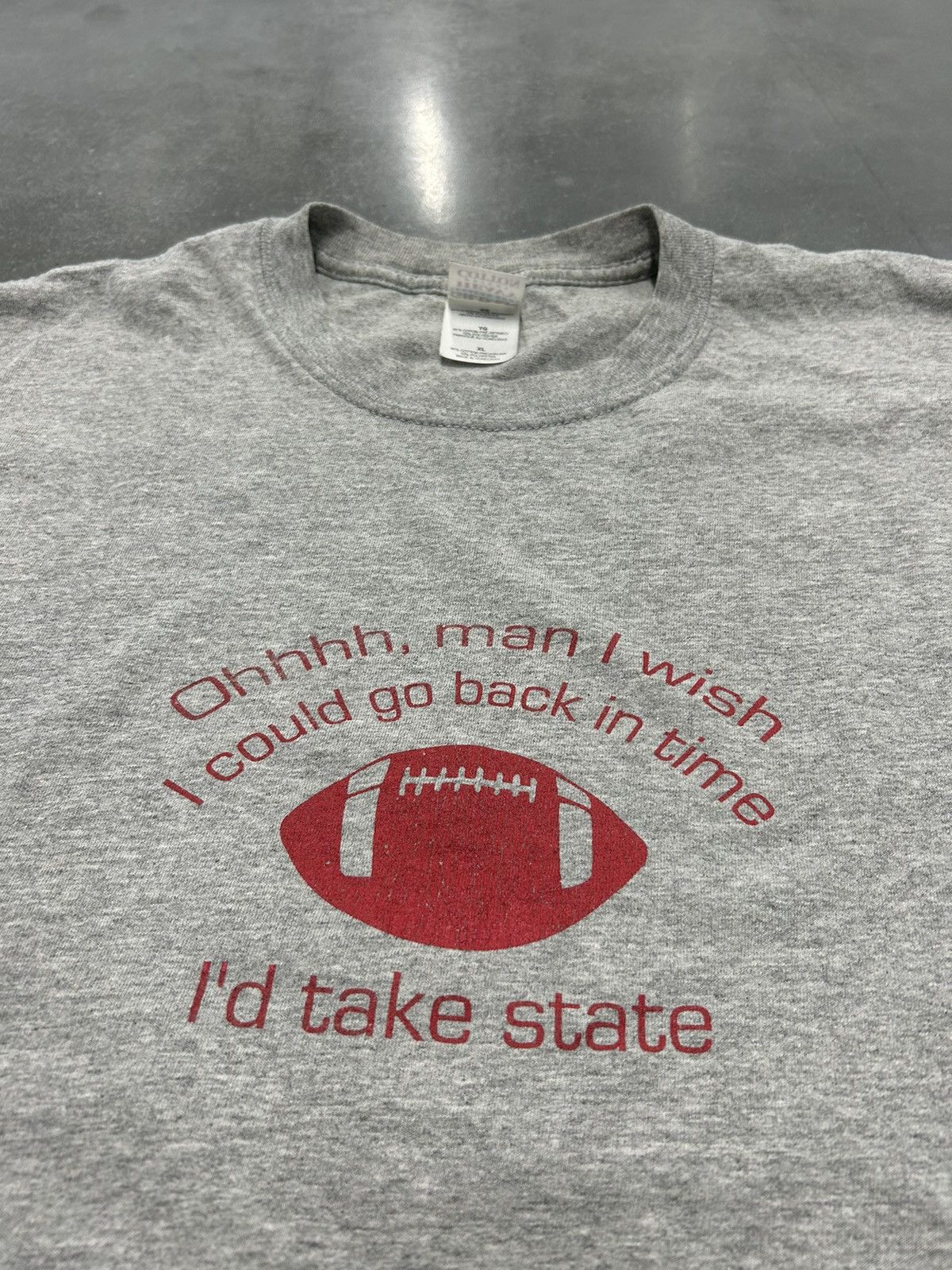 Gildan Y2K football saying tee Size US XL / EU 56 / 4 - 2 Thumbnail