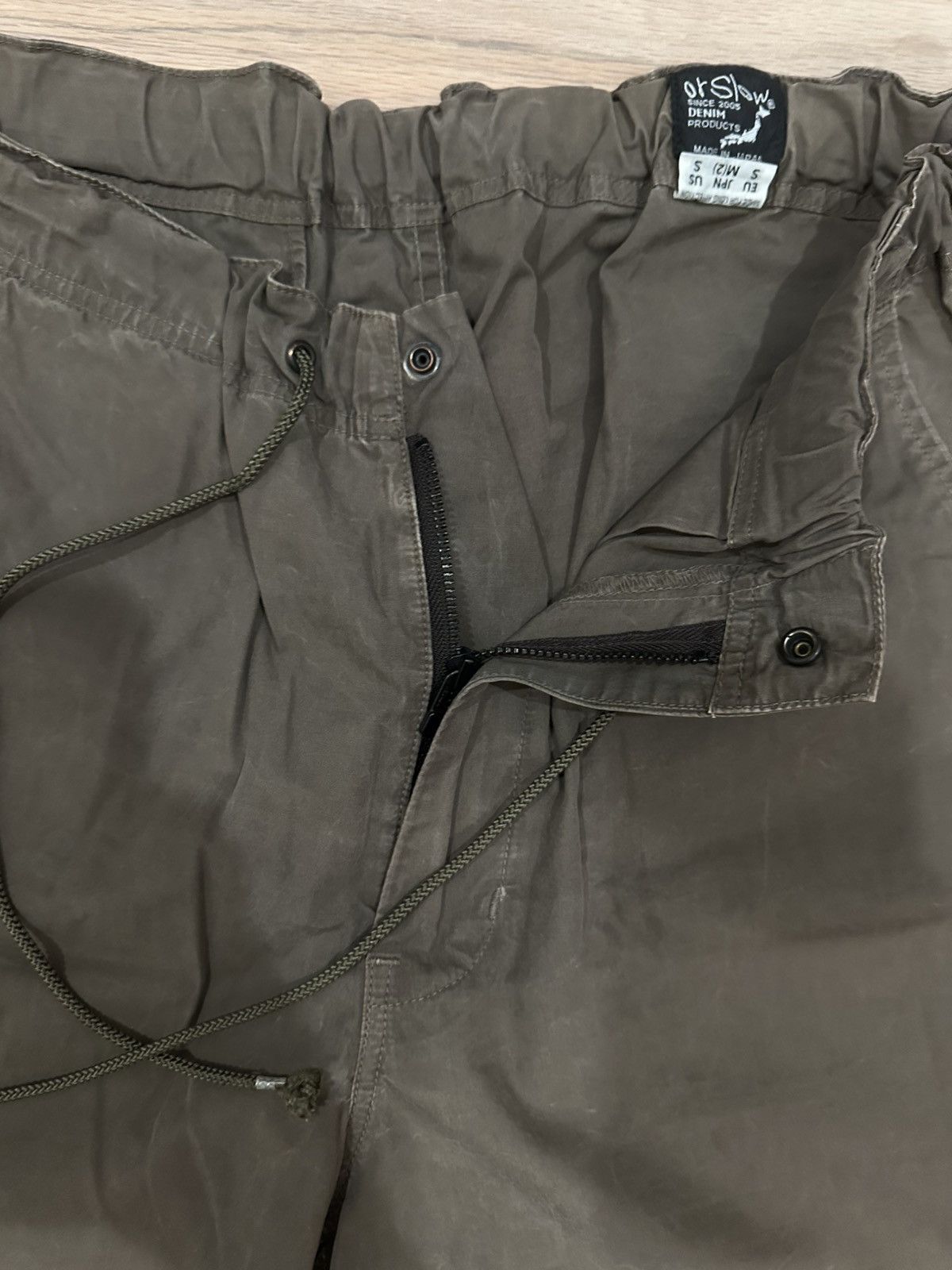 Orslow Orslow New Yorker Cotton Olive Size 2 Size US 30 / EU 46 - 4 Thumbnail