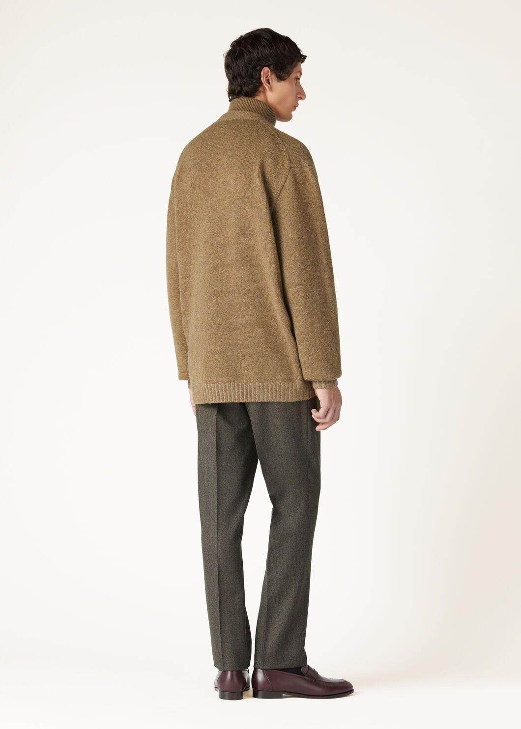 Loro Piana o1w1db10725 FAO6900 Pastore Cardigan in Brown Size US S / EU 44-46 / 1 - 5 Thumbnail