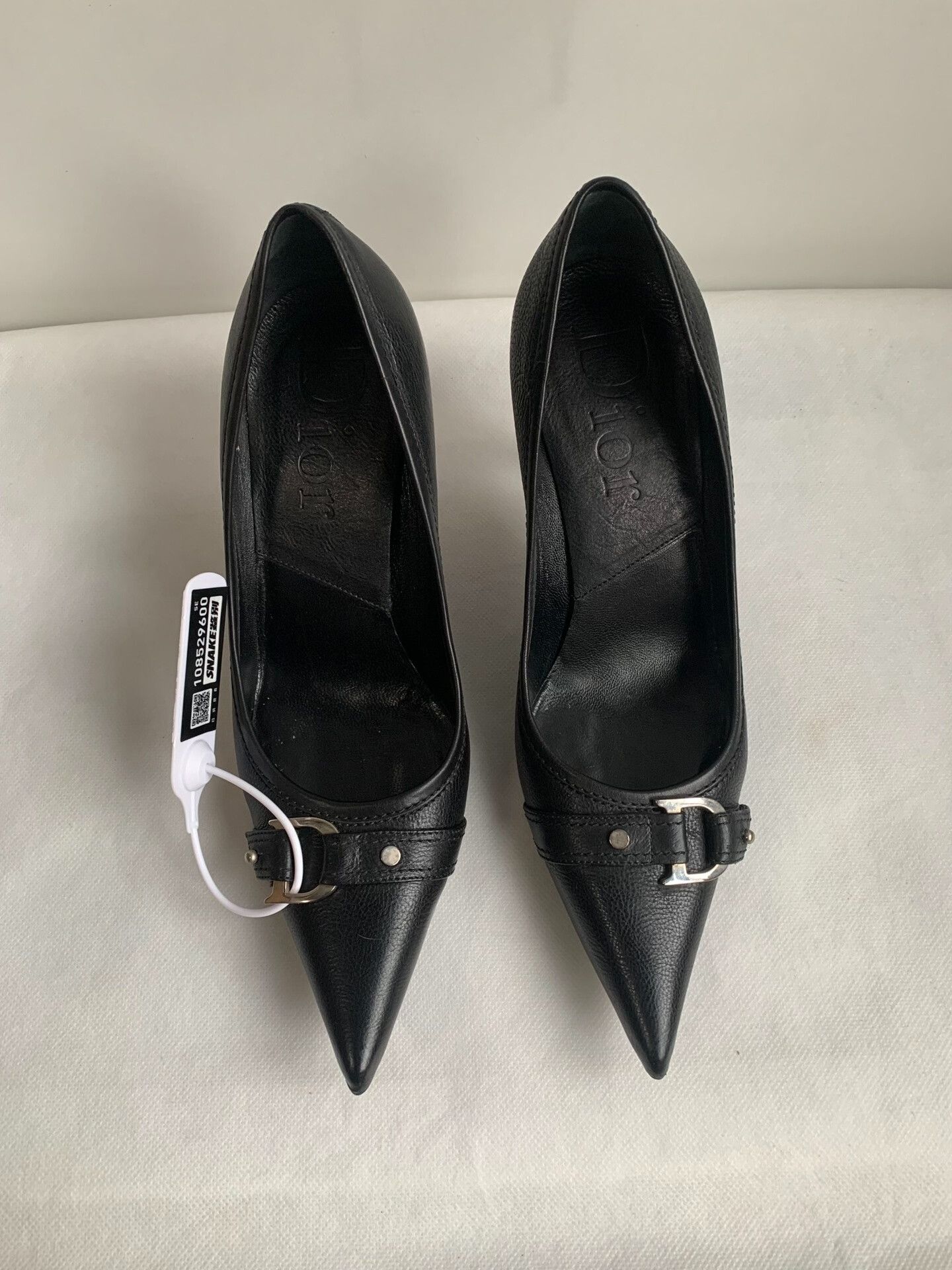 Dior Dior Vintage John Galliano Black Heels Size US 5 / IT 35 - 1 Thumbnail