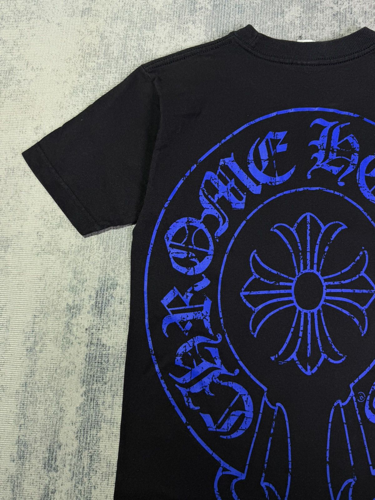 Chrome Hearts 2000s Y2K Blue Horseshoe Scroll Size US S / EU 44-46 / 1 - 4 Thumbnail