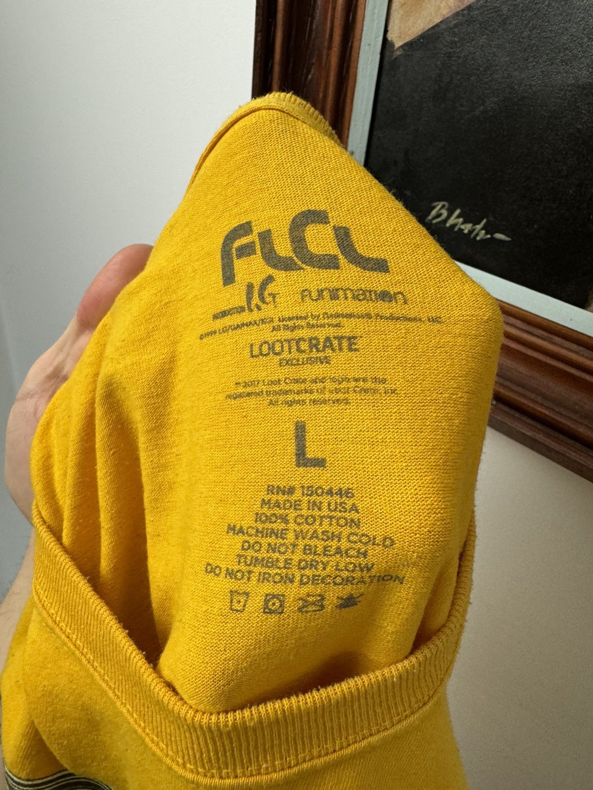 Anime Rare Japanese Anime Fooly Cooly FLCL Promo Tee Manga Series Size US L / EU 52-54 / 3 - 3 Thumbnail