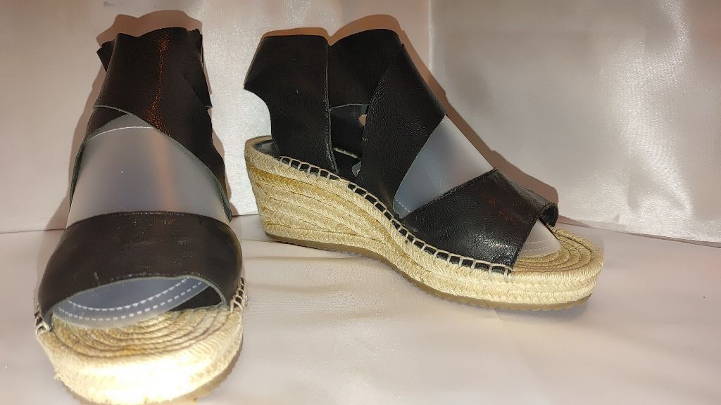 Eileen Fisher Eileen Fisher Women's Willow Espadrille Wedge Size 9.5 Size US 9.5 / IT 39.5 - 6 Thumbnail