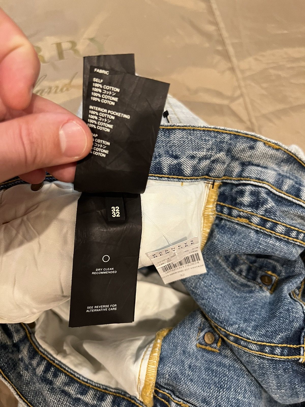 Fear of God FEAR OF GOD Skinny Jeans size 32 $1300 Size US 32 / EU 48 - 6 Thumbnail
