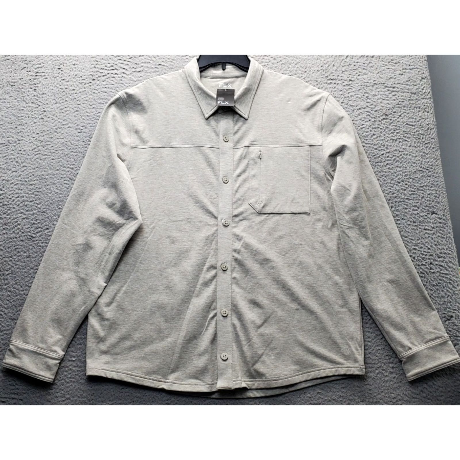 Vintage Flx Winter Wander Shirt Men XL Brown Soft Cozy Warm Long Sleeve Collar Button-Up - Shop Now Size US XL / EU 56 / 4 - 2 Thumbnail