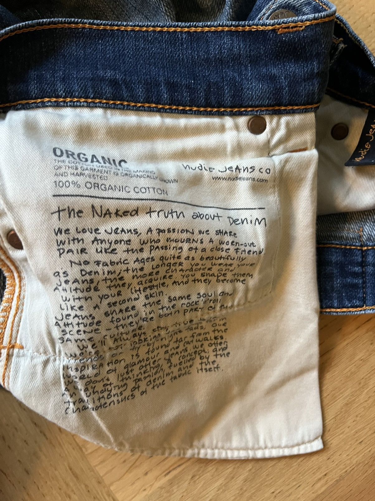 Nudie Jeans Blue Nudie jeans Size US 29 - 4 Thumbnail