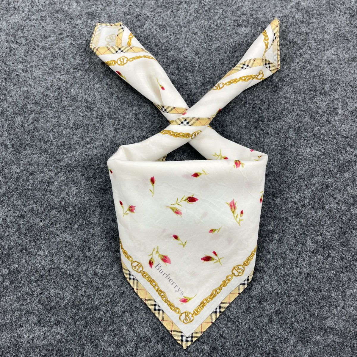 Burberry Burberry Handkerchief / Bandana / Neckerchief B1756 Size ONE SIZE - 4 Thumbnail
