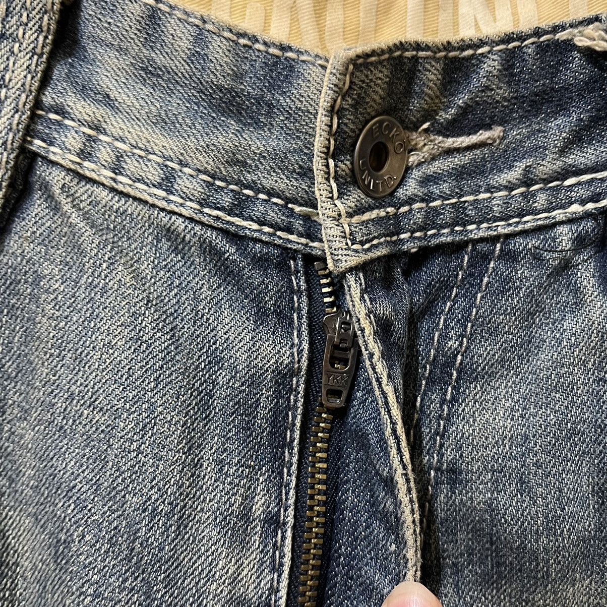 Ecko Unltd. 2000's Ecko Unltd. "Just Salvation" Baggy Denim Pants Size US 35 - 7 Thumbnail