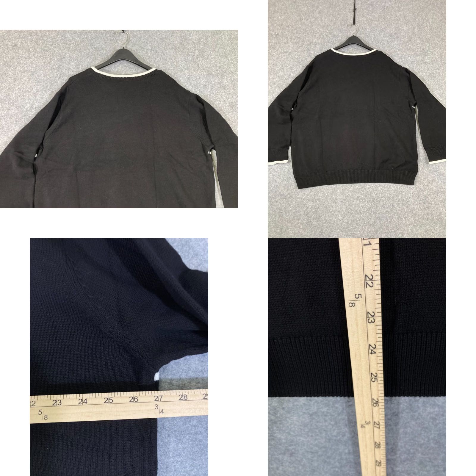 Vince Camuto Vince Camuto Pullover Sweater Womens 2XL Black Game Day Knit Long Sleeve NWT Size XXL / US 16-18 / IT 52-54 - 9 Thumbnail