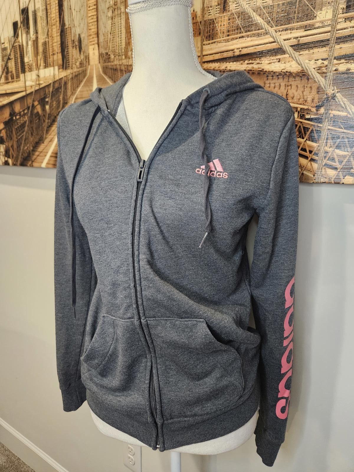 Adidas Adidas Women's Hooded Sweatshirt - Stylish and Comfortable Size XS / US 0-2 / IT 36-38 - 5 Thumbnail