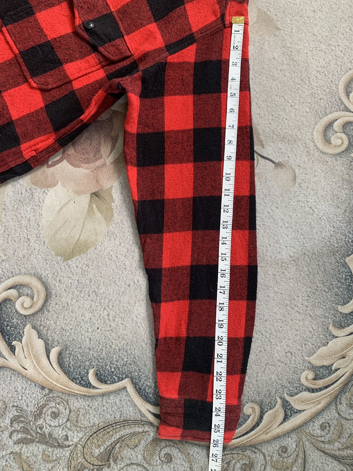Pendleton Pendleton Freak's Store Wool Red Tartan Flannel Jacket Size US L / EU 52-54 / 3 - 10 Thumbnail