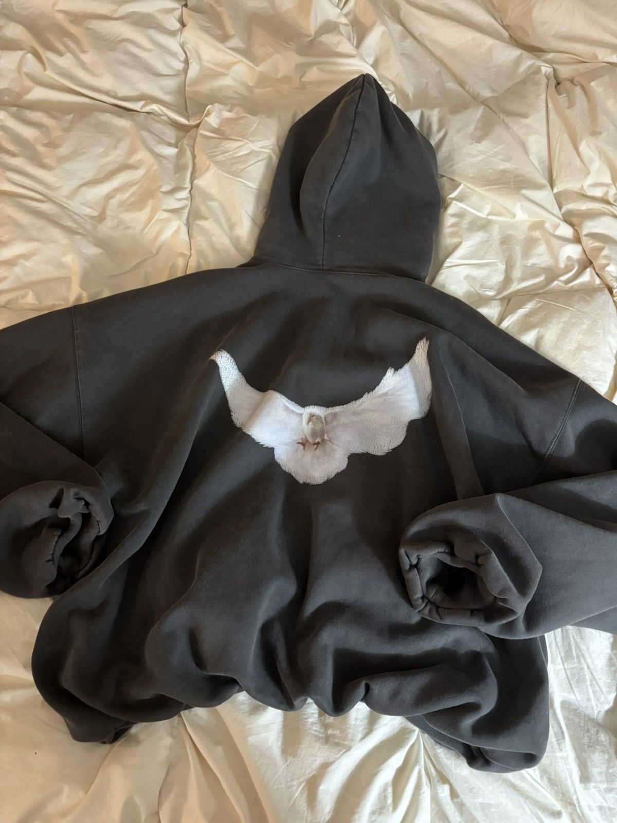 Balenciaga o1mt1gz0924 Oversized Bomber Hoodie in Black | Grailed