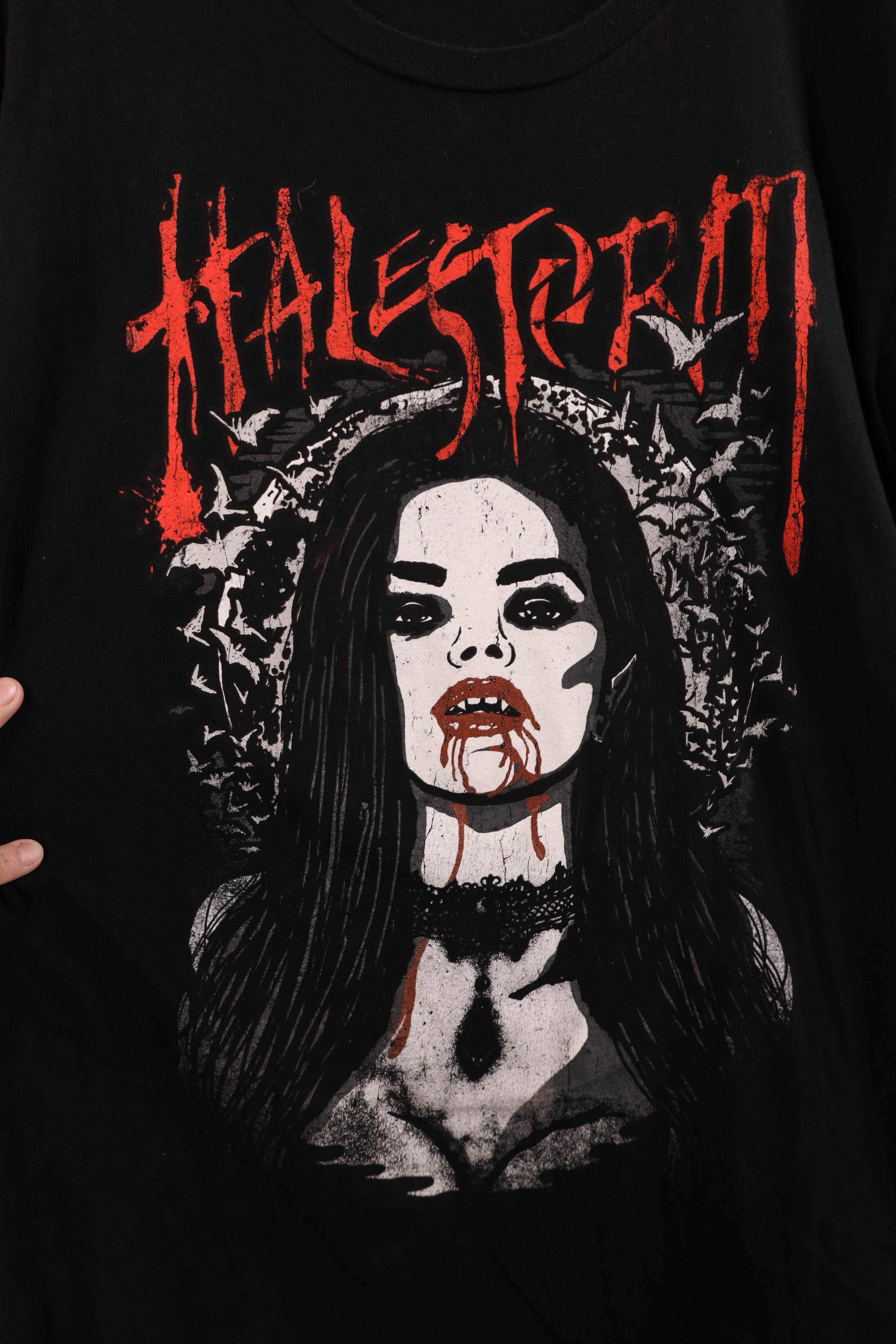 Vintage Vintage Spell Halestorm Rock Band Tour Short Sleeve T-Shirt Size US L / EU 52-54 / 3 - 4 Thumbnail