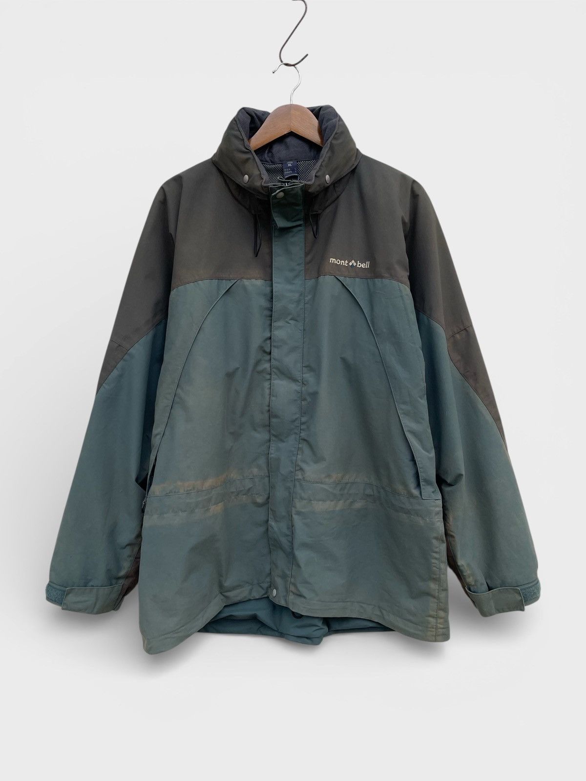Montbell 🔥Vintage Montbell Men's Gore-Tex Two-tone Hood Jacket Size US XL / EU 56 / 4 - 2 Thumbnail