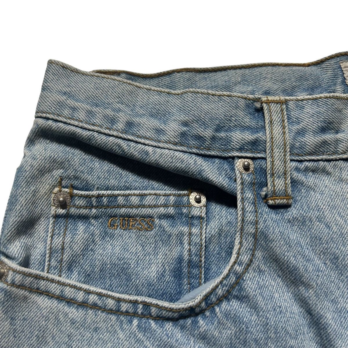 Guess × Vintage Vintage Guess Jeans Pants Size 30" / US 8 / IT 44 - 5 Thumbnail