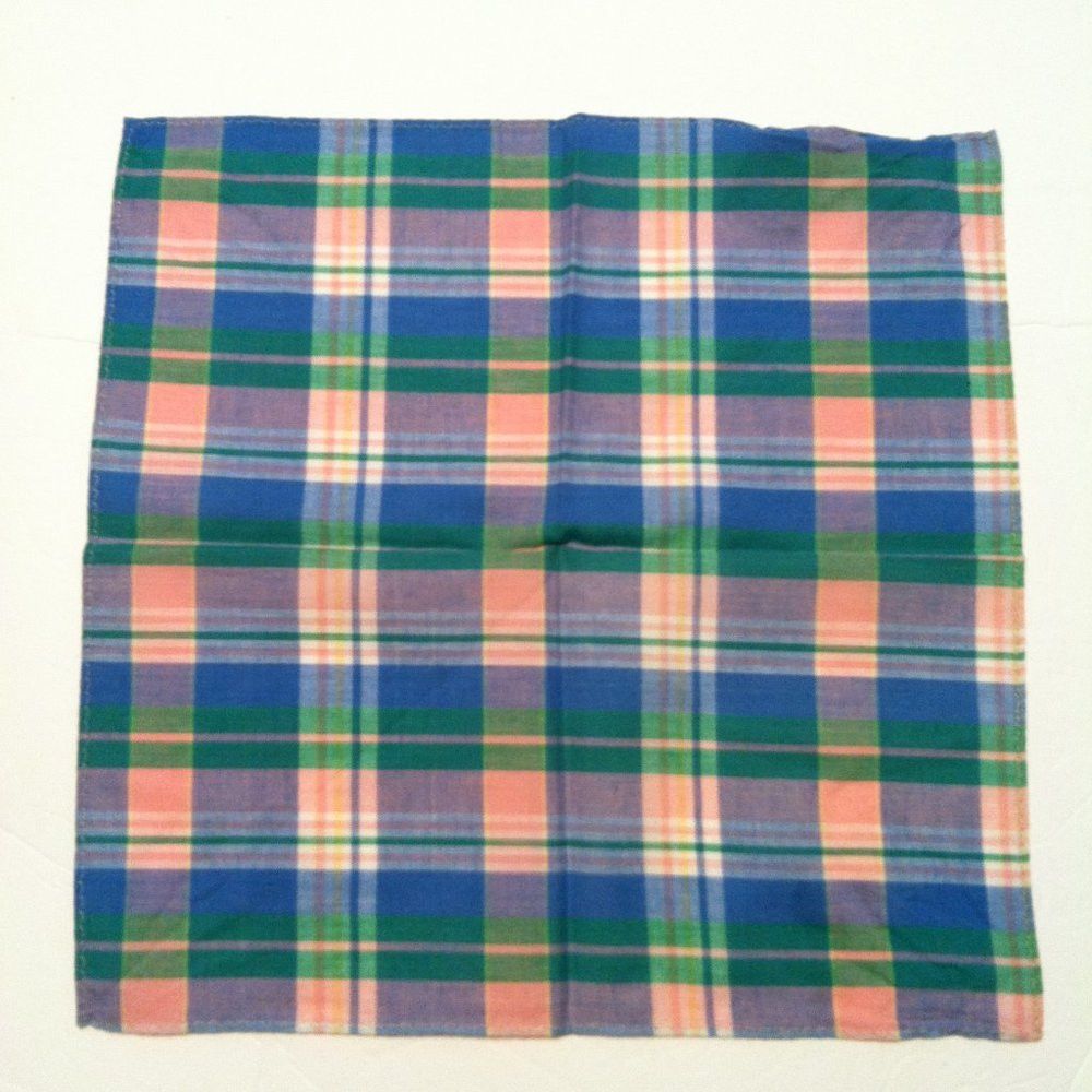 Saddlebred SADDLEBRED MENS NEW 100%COTTON POCKET SQUARE 13" X 13" Size ONE SIZE - 1 Thumbnail