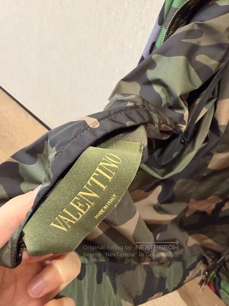Valentino Valentino Camouflage nylon jacket Size US M / EU 48-50 / 2 - 2 Thumbnail
