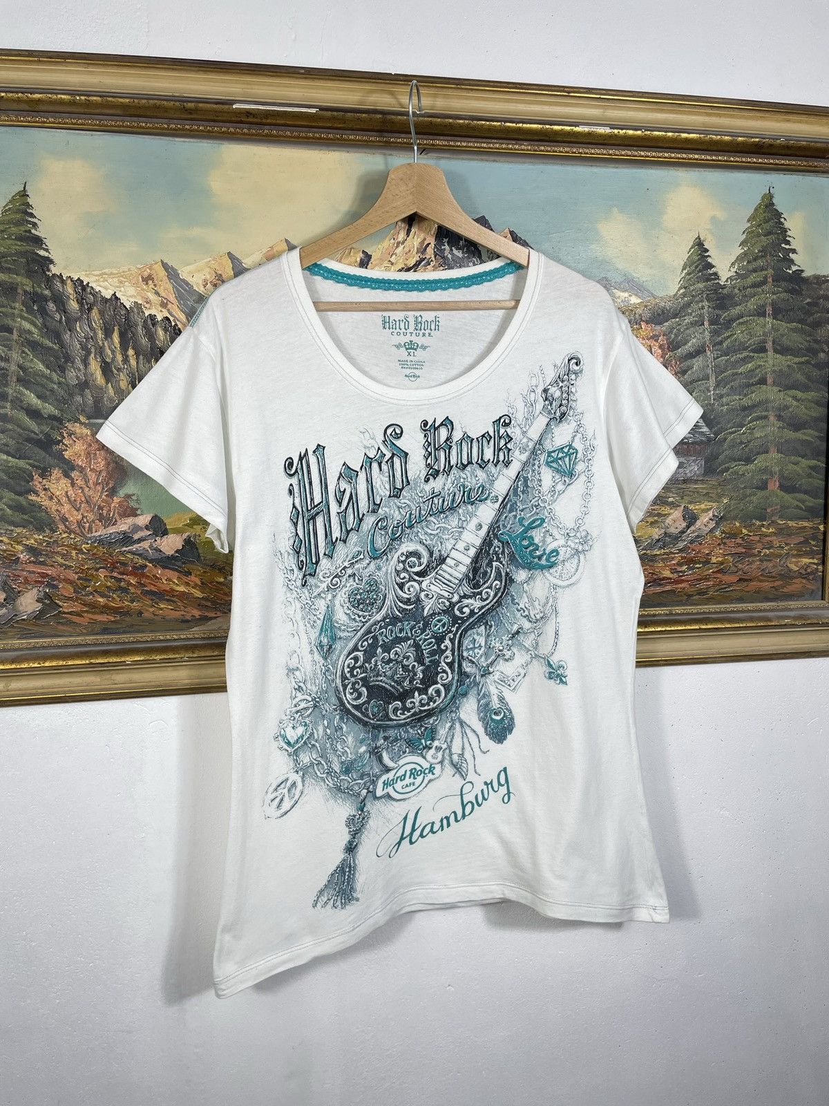 Other Hard Rock Couture Vintage Y2k T-shirt Avant Garde Affliction Size XL / US 12-14 / IT 48-50 - 2 Thumbnail