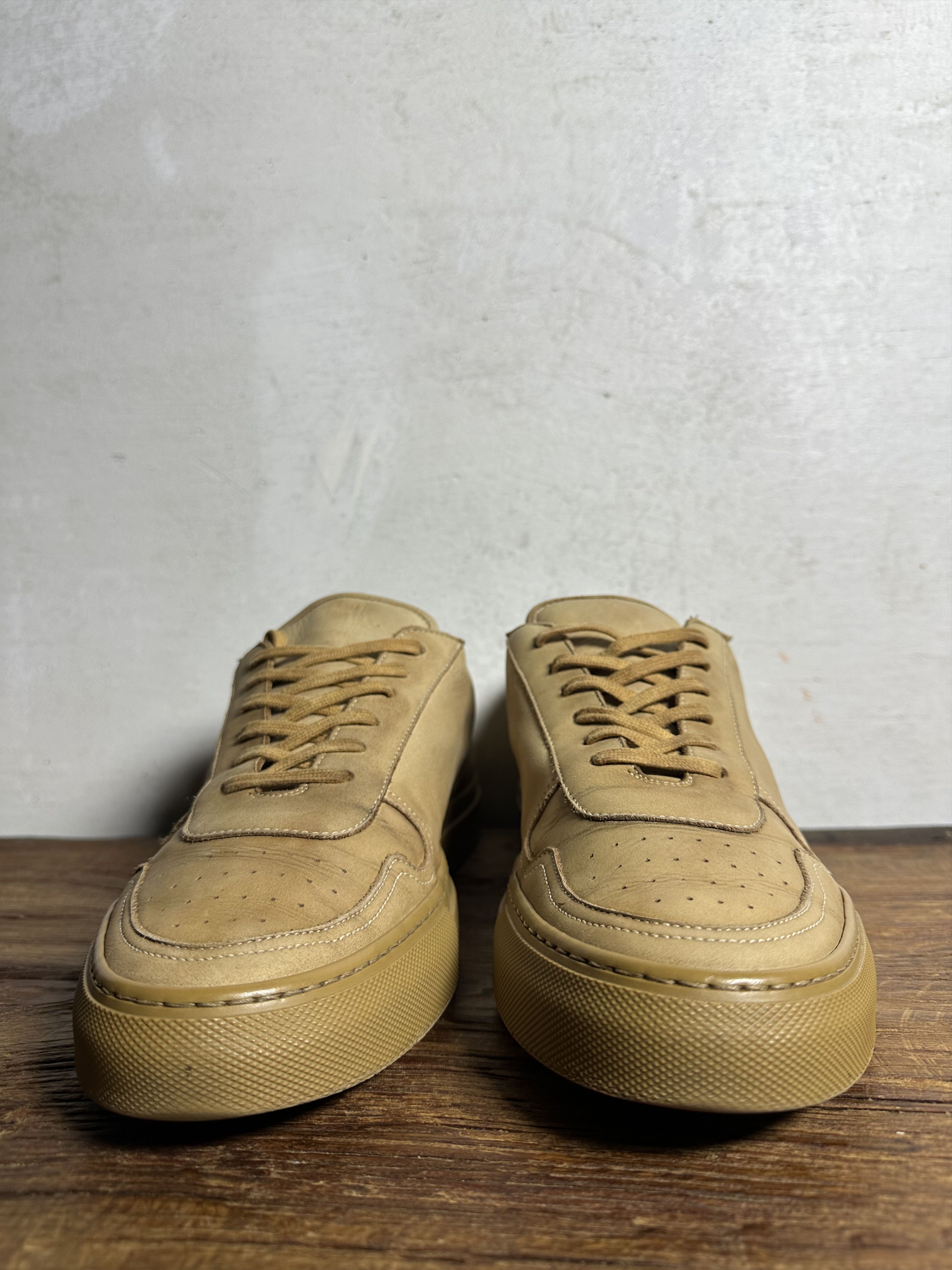 Common Projects Common Projects BBall Low in Nabuk Tan Size US 10.5 / EU 43-44 - 6 Thumbnail