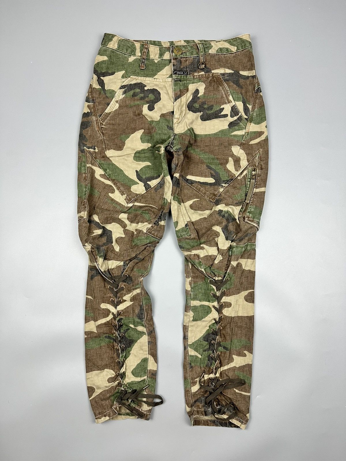 Marithe + Francois Girbaud 🔥Rare🔥Vintage Marithe Francois Girbaud Camouflage Pant Size US 32 / EU 48 - 1 Thumbnail