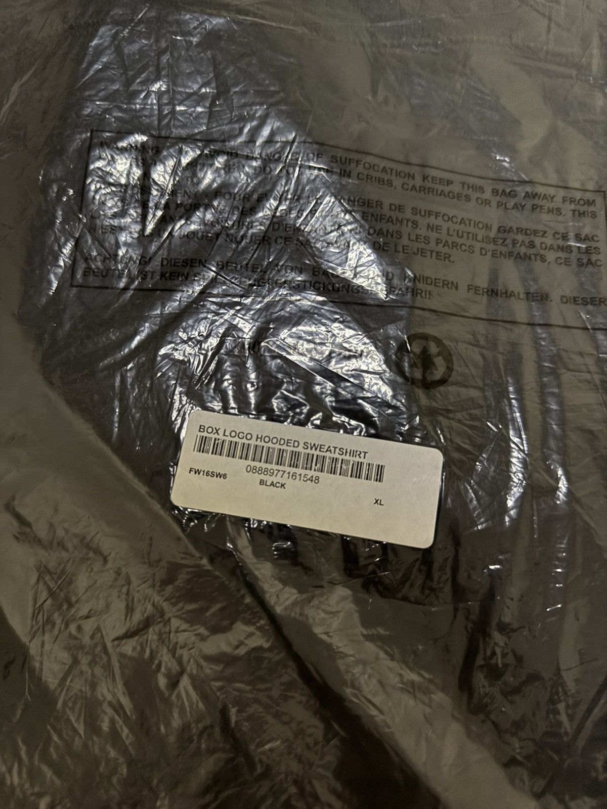 Supreme Supreme 16fw black box logo hood sweatshirts Size US XL / EU 56 / 4 - 10 Thumbnail