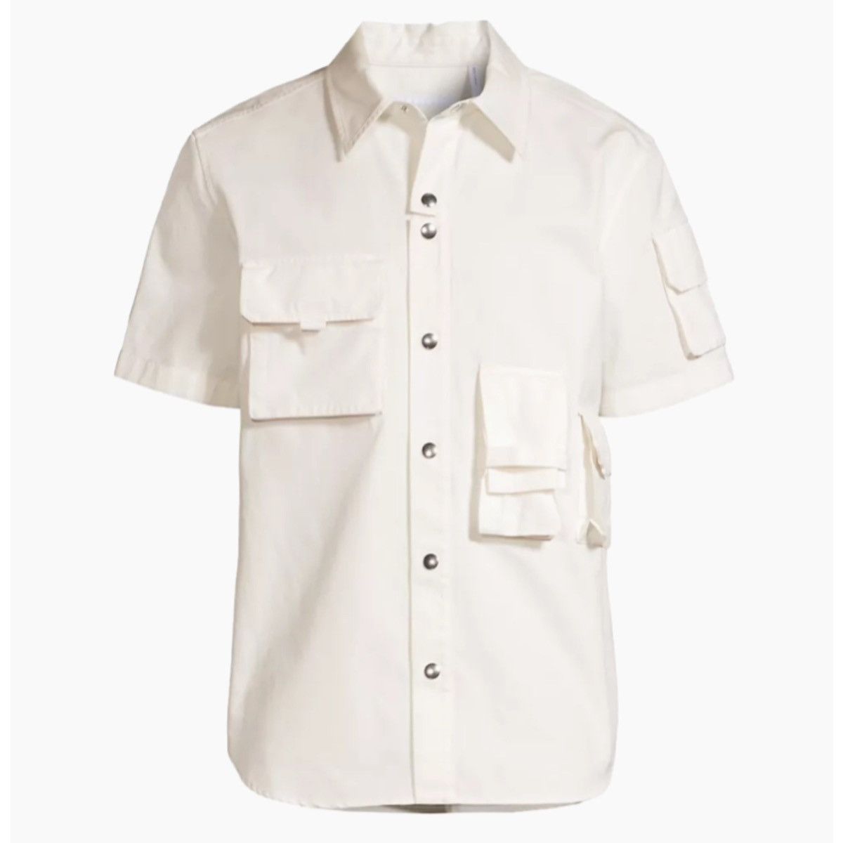 Helmut Lang HELMUT LANG CARGO UTILITY SS SHIRT-JACKET Size US M / EU 48-50 / 2 - 3 Thumbnail