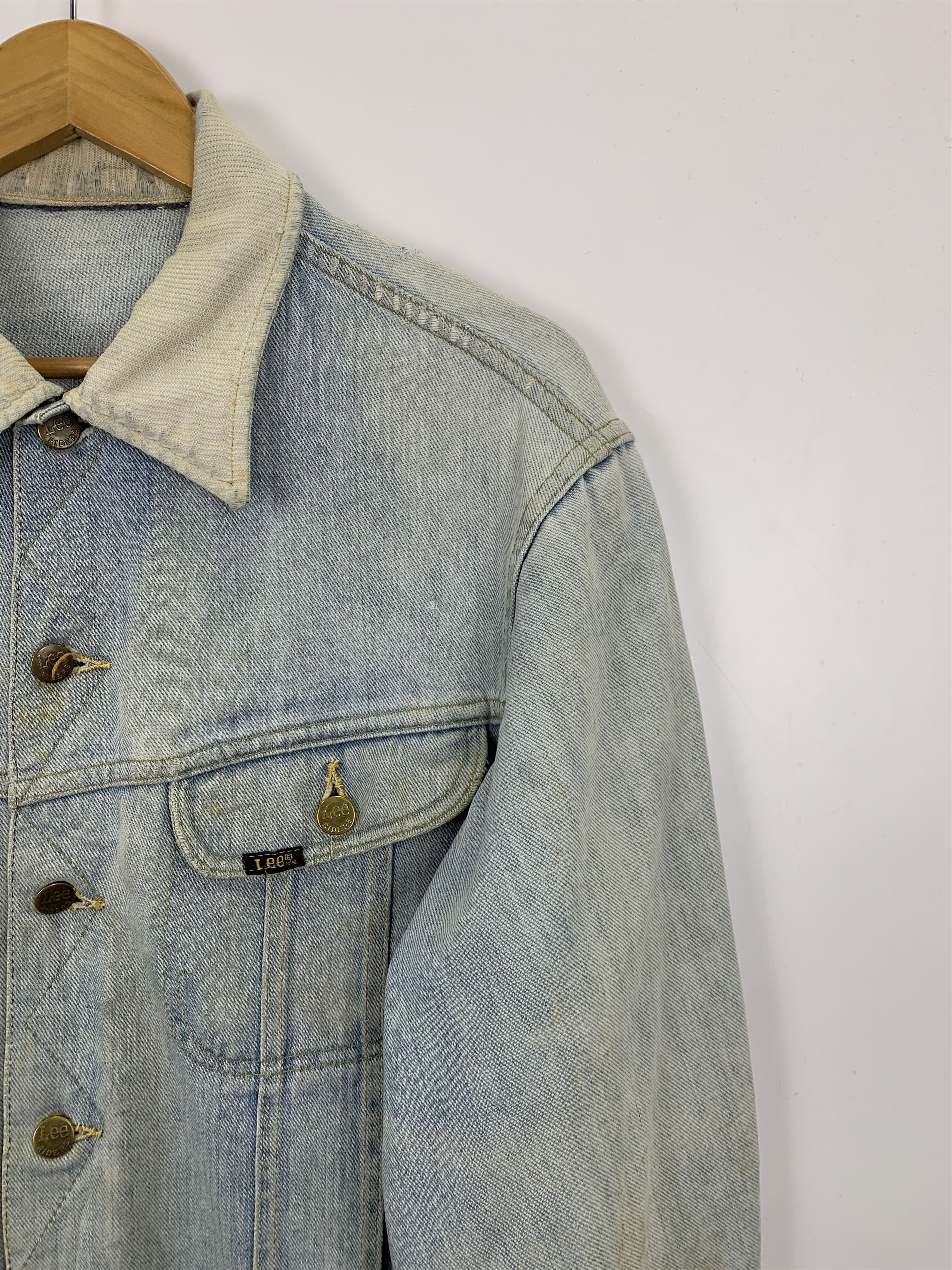 Lee Vintage 90s Lee Trucker Denim Jacket J0817 Size US M / EU 48-50 / 2 - 6 Thumbnail