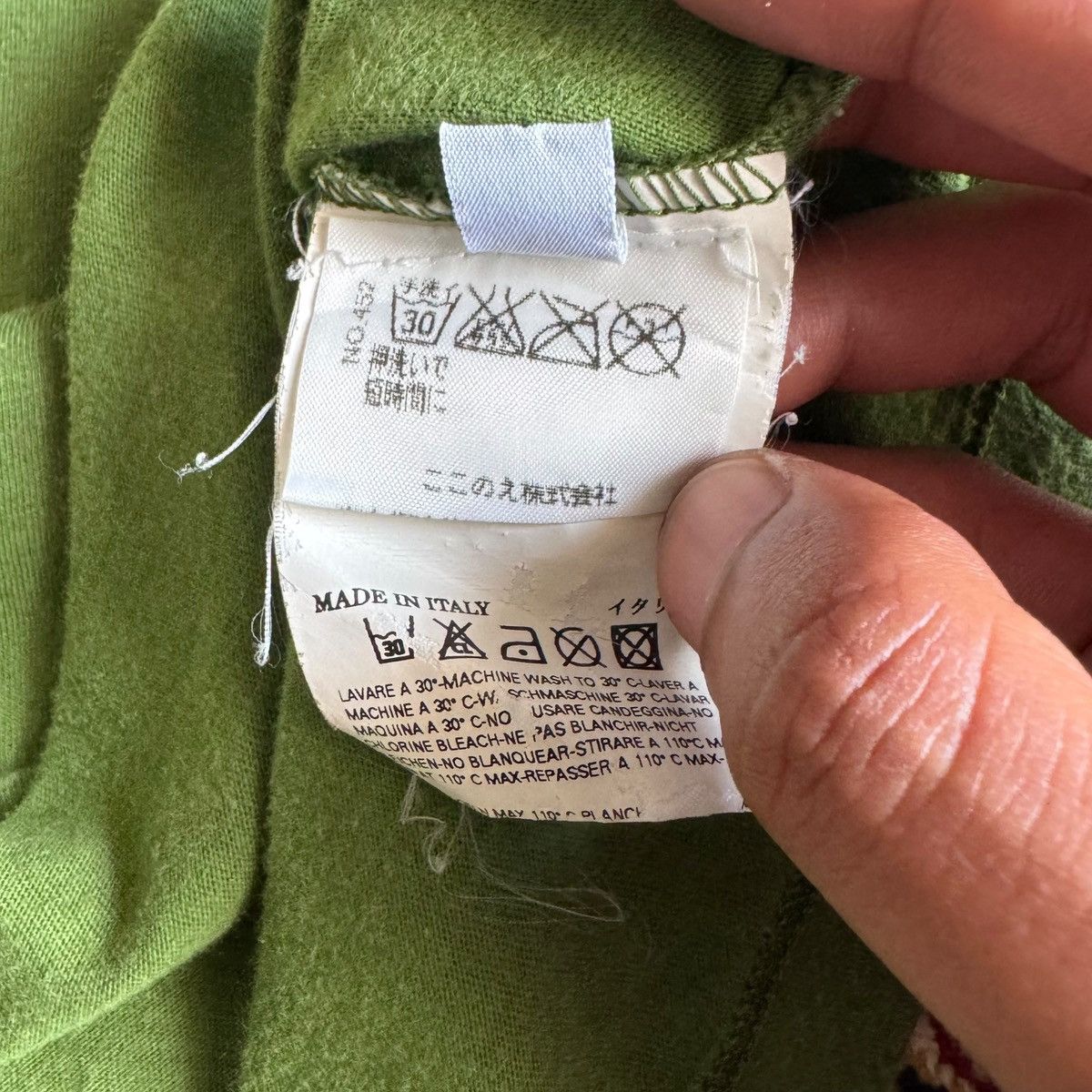 Maison Margiela AW2005 Maison Margiela MM6 Logo Tshirt Size S / US 4 / IT 40 - 8 Thumbnail