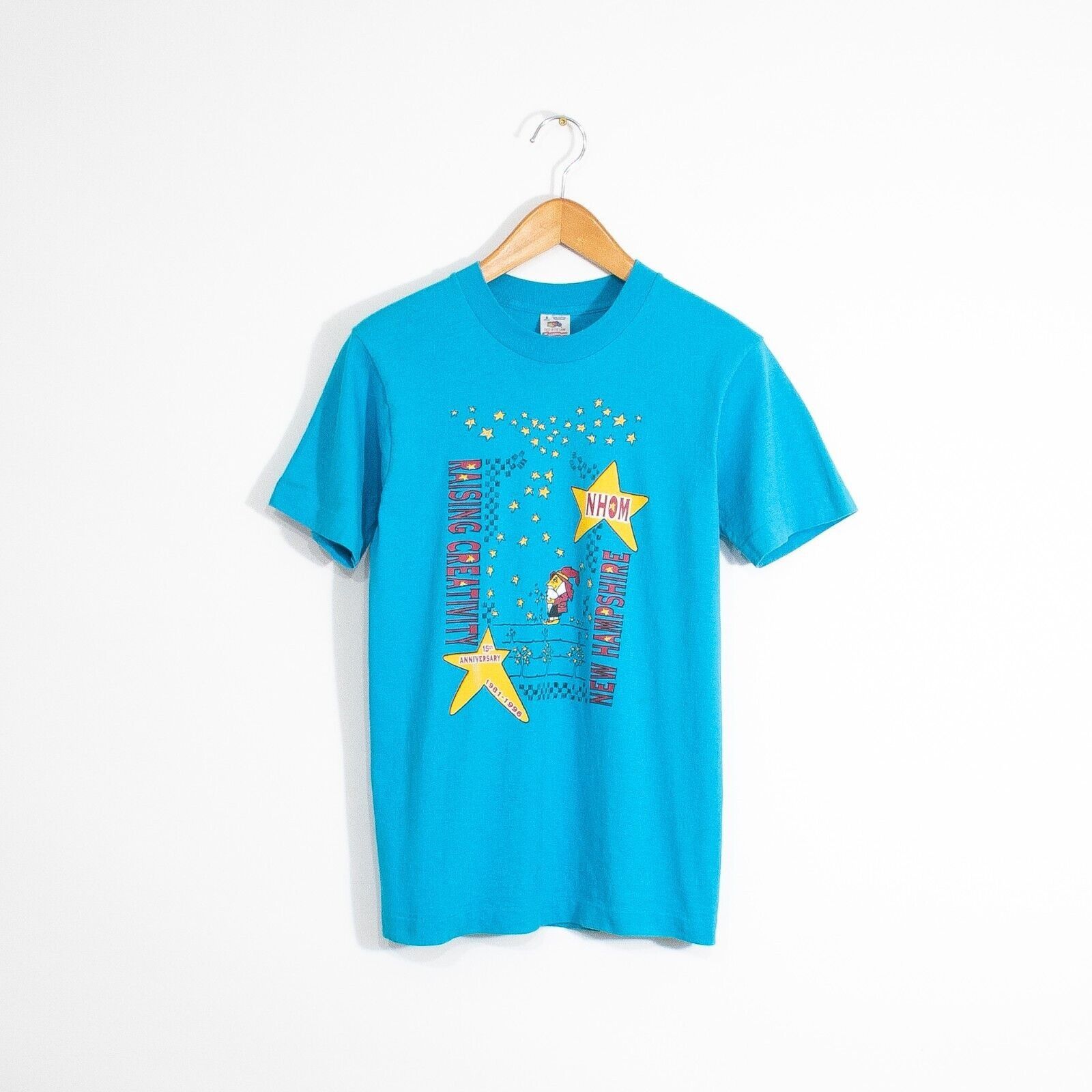 Vintage Vintage 90s New Hampshire Wizard T Shirt Small - Wizard Art Size US S / EU 44-46 / 1 - 1 Thumbnail